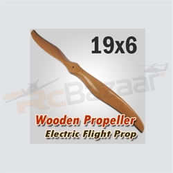 Picture of Wooden Propeller Electric Flight Prop 19 x 6