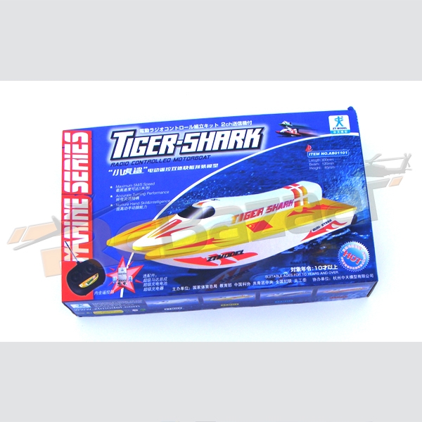 tiger shark rc boat