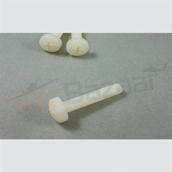 Picture of (4nos) M4 Nylon Screws - M4×8mm