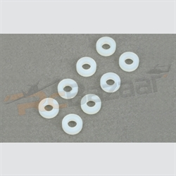Picture of (4 nos) Φ3×7×0.9mm Nylon washer
