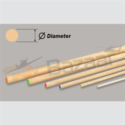 Picture of Model Grain 1.5 mm Ø Hardwood Dowel 1 meter length