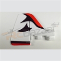 Picture of Dynam SU 26 red - vertical stabilizer(red)