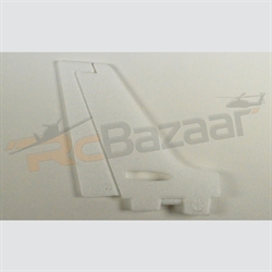 Picture of Dynam Turbo jet white - vertical stabilizer