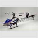 Picture of Hiller 450 Pro-X (Blue & silver) belt drive heli kit