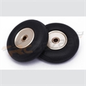 Picture of 30CC tail wheel Aluminium hub rubber wheels(2 PCS)1.25"