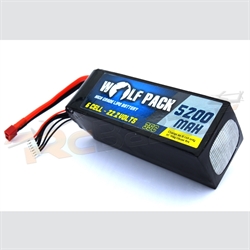 Picture of Wolfpack Black 5200mah 35C 22.2V