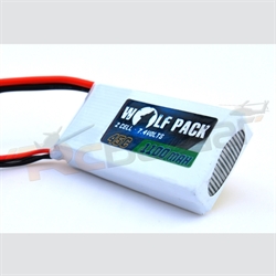 Picture of Wolfpack White 1100mah 45C 7.4V