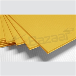 Picture of Yellow coro sheet 3mm (4ft x 2ft)) - 3No