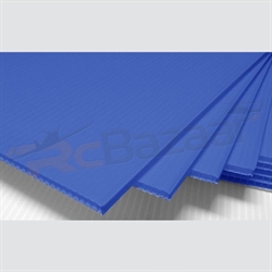 Picture of Blue coro sheet 3mm (4ft x 2ft) - 3Nos