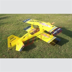 Picture of Goldwing ARF PITTS 30CC V2 CF version with KUZA fuel tank (NEW) (yellow and black)