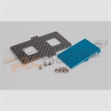 Picture of Carbon fiber & metal battery tray mount - Hiller 450V2