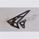 Picture of Carbon fibre horizontal & vertial tail fins - Hiller 450 Pro