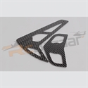 Picture of Carbon fibre horizontal & vertial tail fins - Hiller 450V2