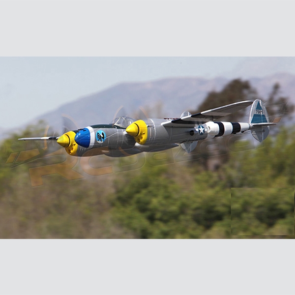 RcBazaar. Legend Models P-38 Lightning Flight at PVMAC (83