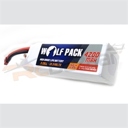 Picture of Wolfpack White 4200mah 35C 18.5V