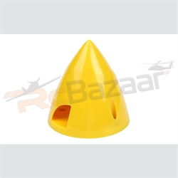 Picture of Plastic Backplate Nylon Spinner 51mm (Yellow)