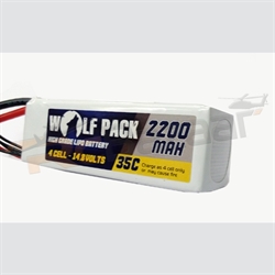 Picture of Wolfpack White 2200mah 35C 14.8V