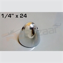 Picture of Aluminum Prop Nut 1/4" x 24 mm