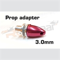 Picture of 3.0 mm JJ Prop Adapter - Red colour