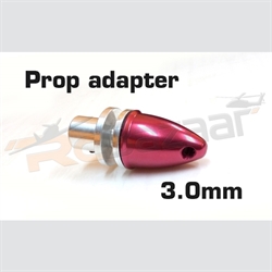 Picture of 3.0 mm JJ Prop Adapter - Red colour