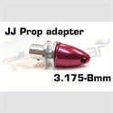 Picture of 3.175B mm JJ Prop Adapter - Red colour