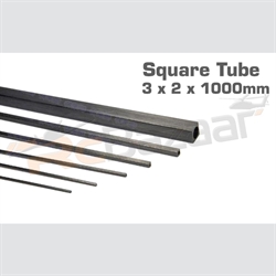 Picture of Square tube 3 x 2 x 1000mm (special shipping)