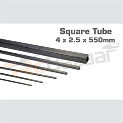 Picture of Square tube 4 x 2.5 x 550mm (Square) (special shipping)