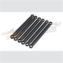 Picture of (6nos) Front upper link rods 1/2/3 Degree (78mm) Original ZD racing 10053