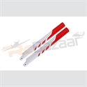 Picture of (Red and White) Fibre glass blades - 325mm