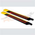 Picture of (Yellow and Black) Carbon Fiber blades - 425mm