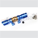 Picture of Hausler 450 - CNC Tail blade holder (dark blue)