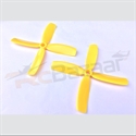 Picture of 4Blade 4x4 prop - Yellow(1CW & 1CCW)