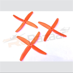 Picture of 4Blade 5x4 Prop - Orange(2CW & 1CCW)